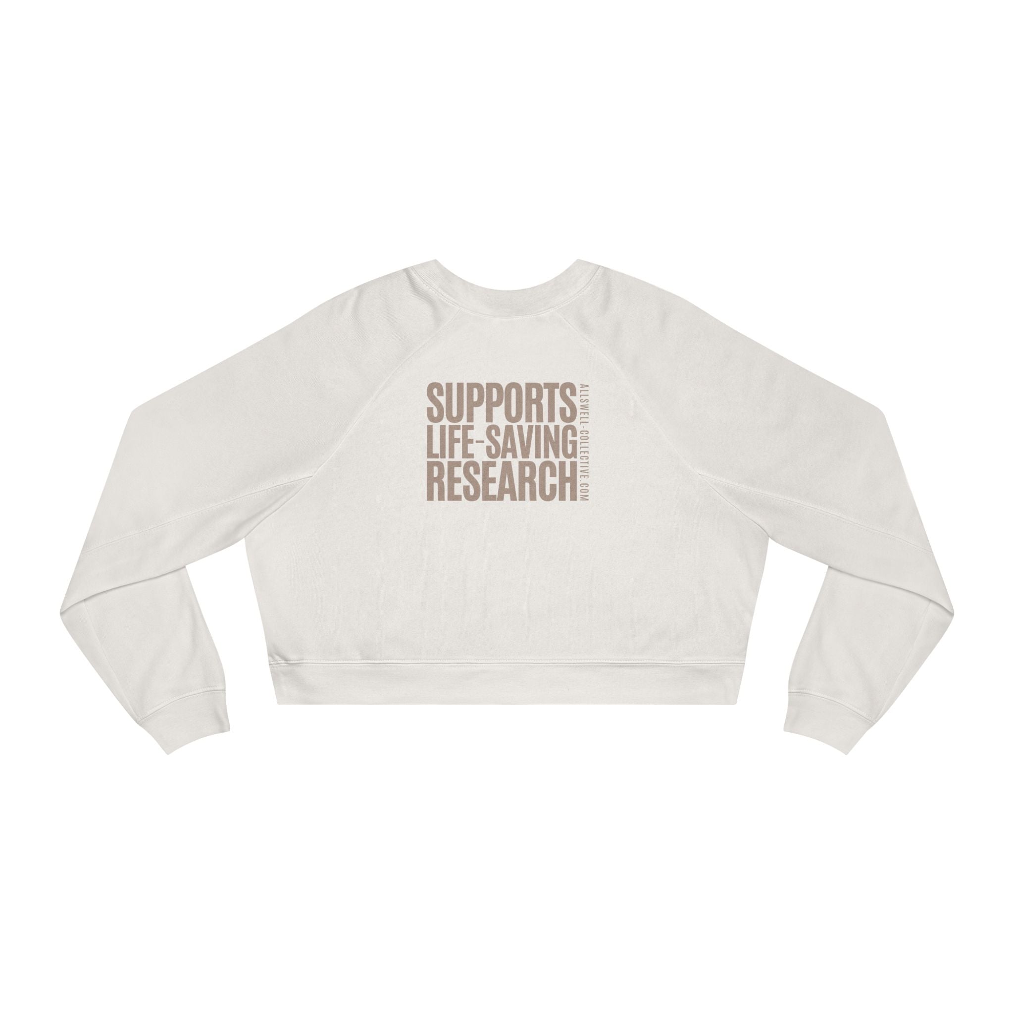 Standard- Cropped Women's Fleece Crewneck