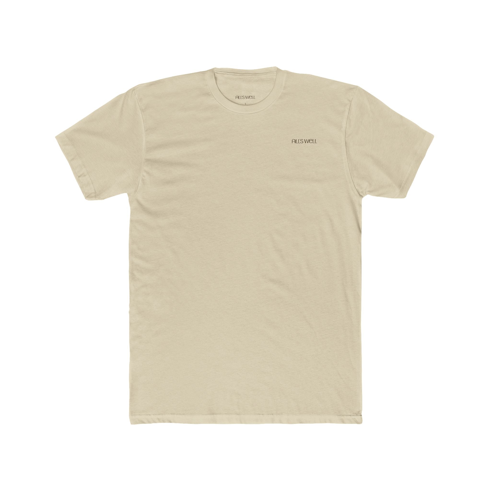 Minimal - Unisex Crewneck Tee | Light Neutrals