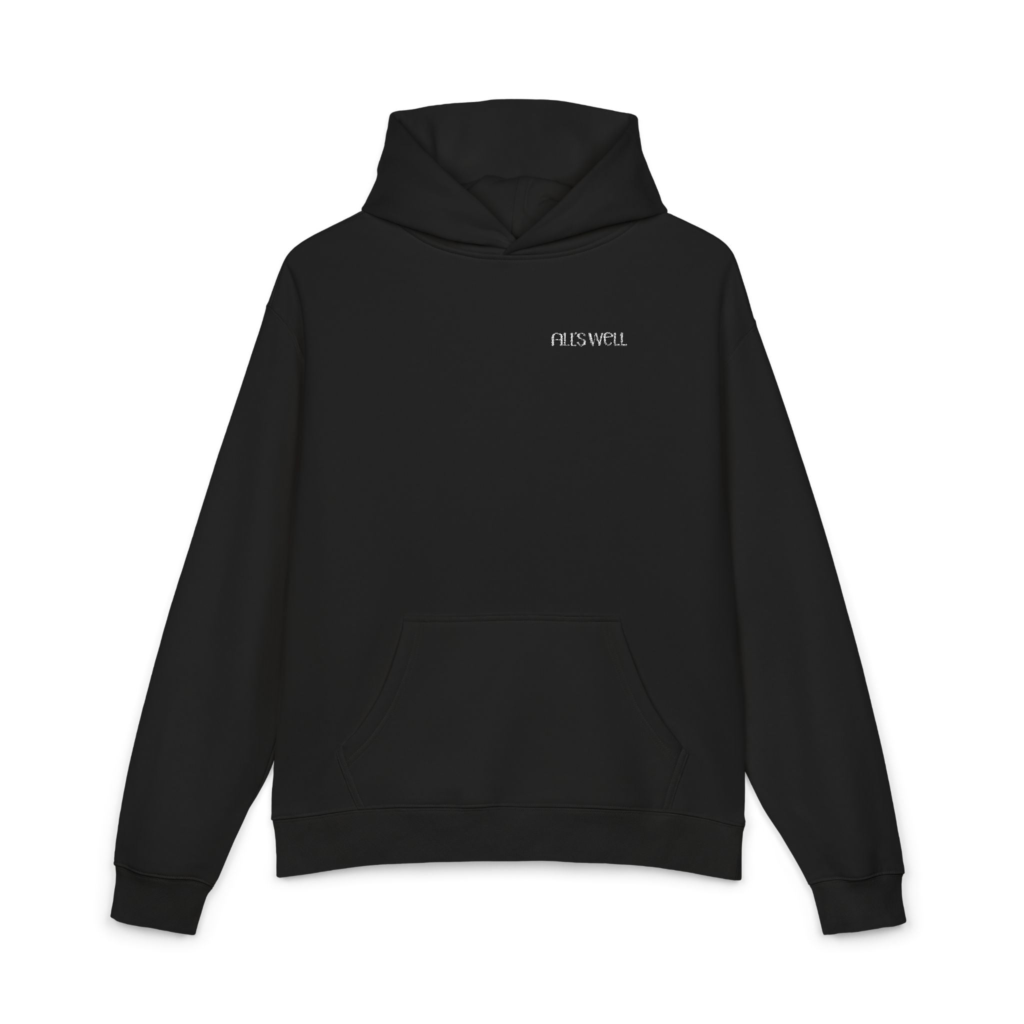 Super-Minimal Premium Relaxed Unisex Hoodie | Dark Neutrals