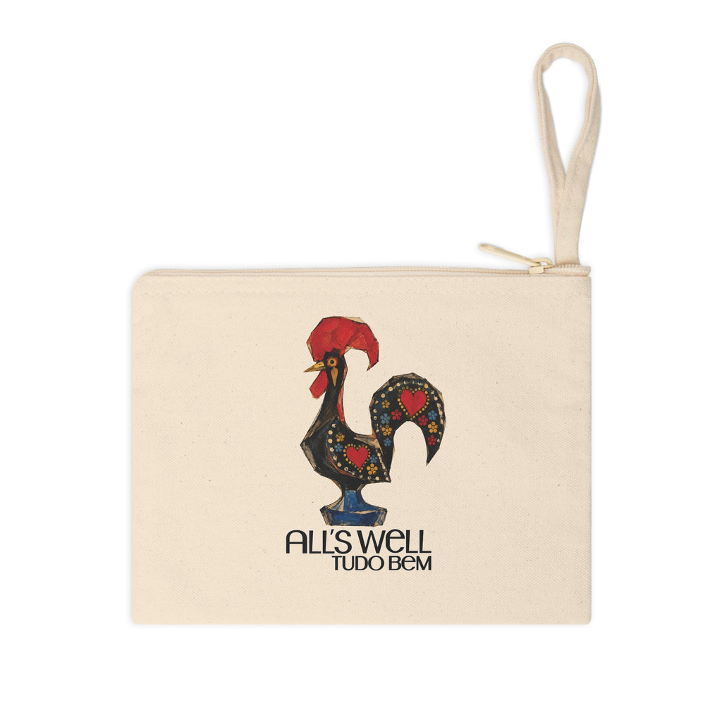 Tudo Bem - Galle de Barcelos - Canvas Zipper Pouch