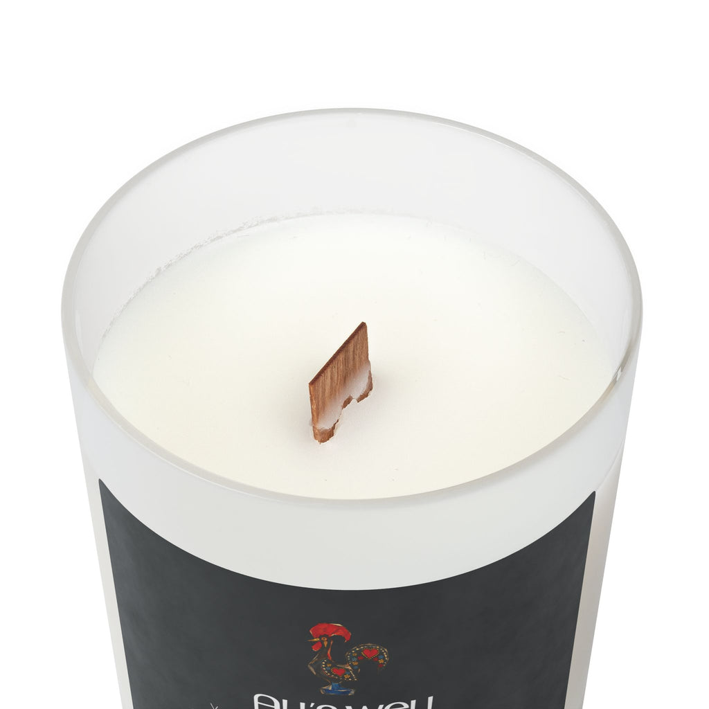 Tudo Bem Premium Wood Wick Candle - Hand Poured Coconut-Soy Wax