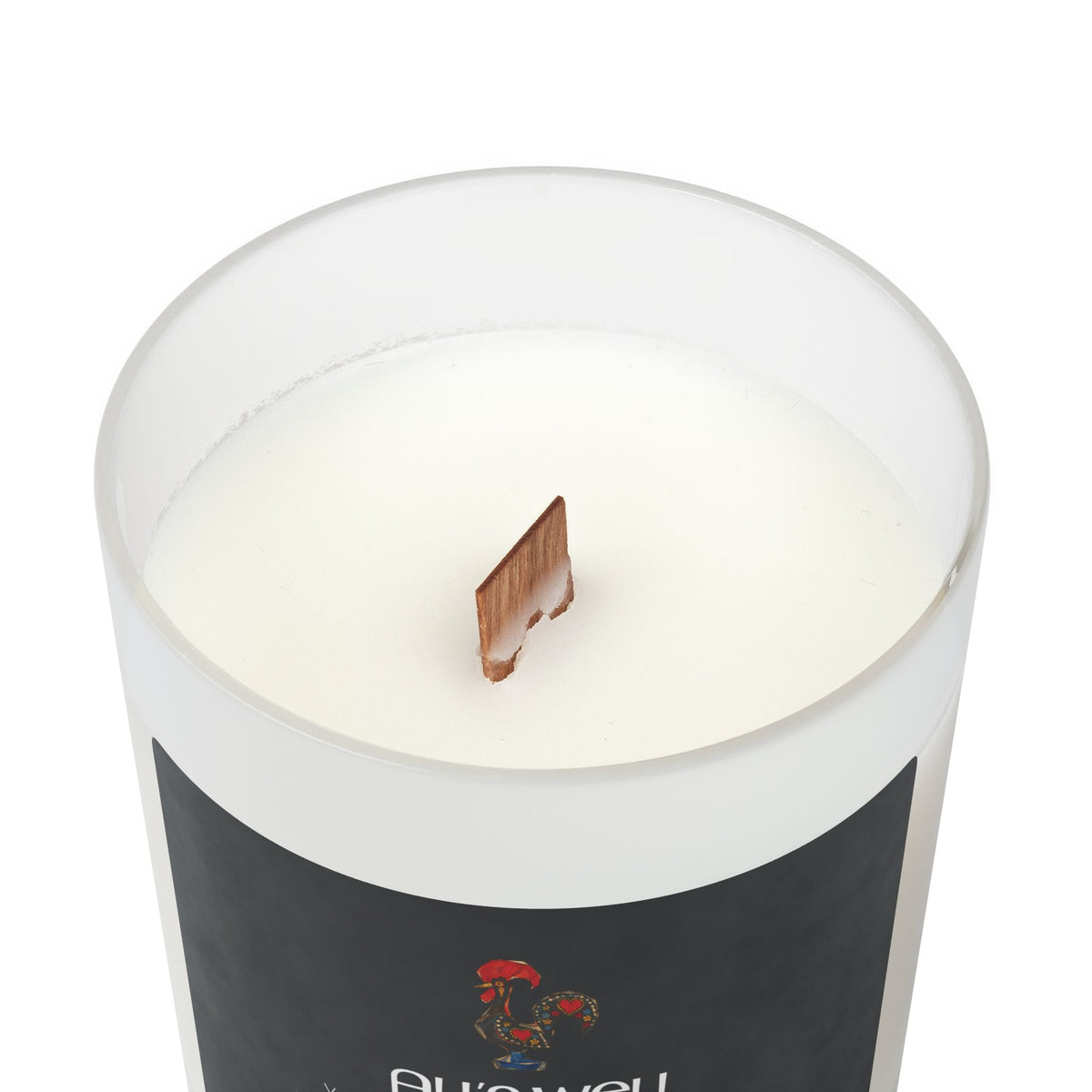 Tudo Bem Premium Wood Wick Candle - Hand Poured Coconut-Soy Wax