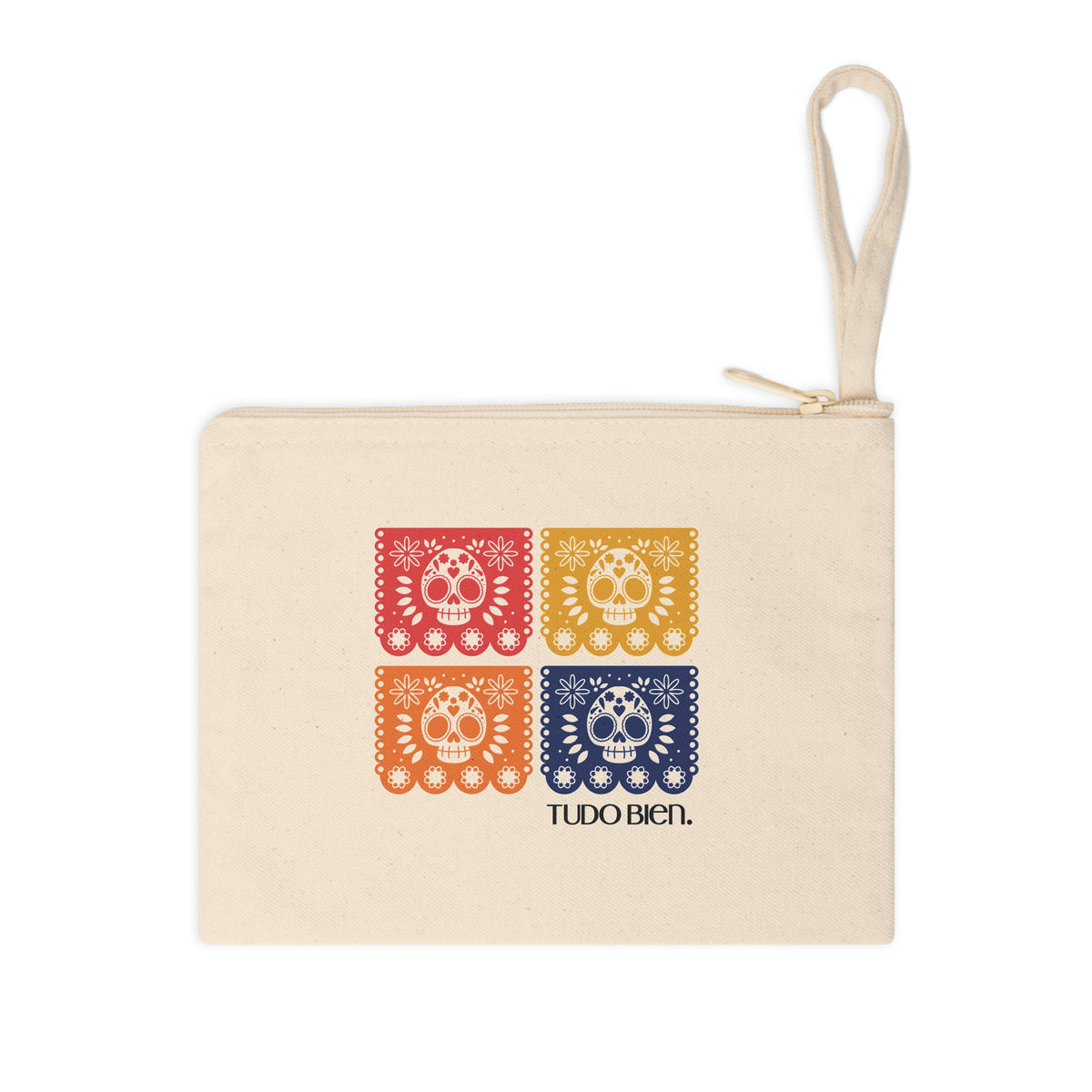 Todo Bien - Canvas Zipper Pouch