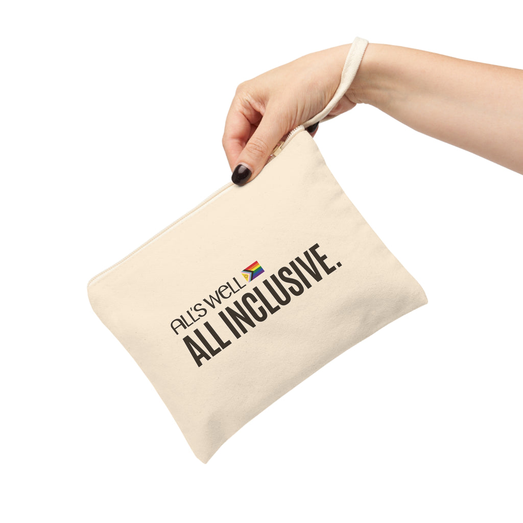 All Inclusive - Canvas Zipper Pouch