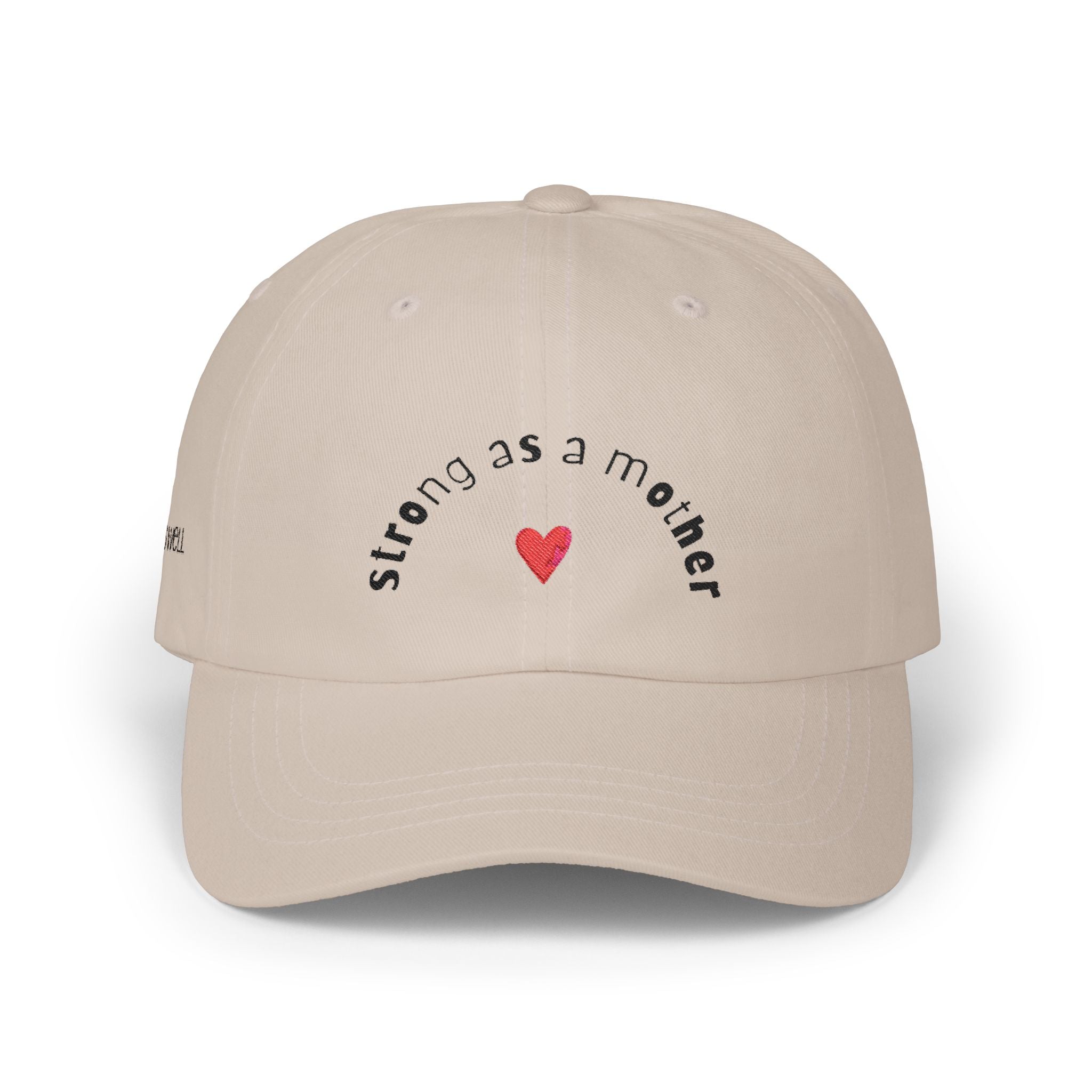 Strong as a Mother - Classic  Baseball Hat | Light Neutrals