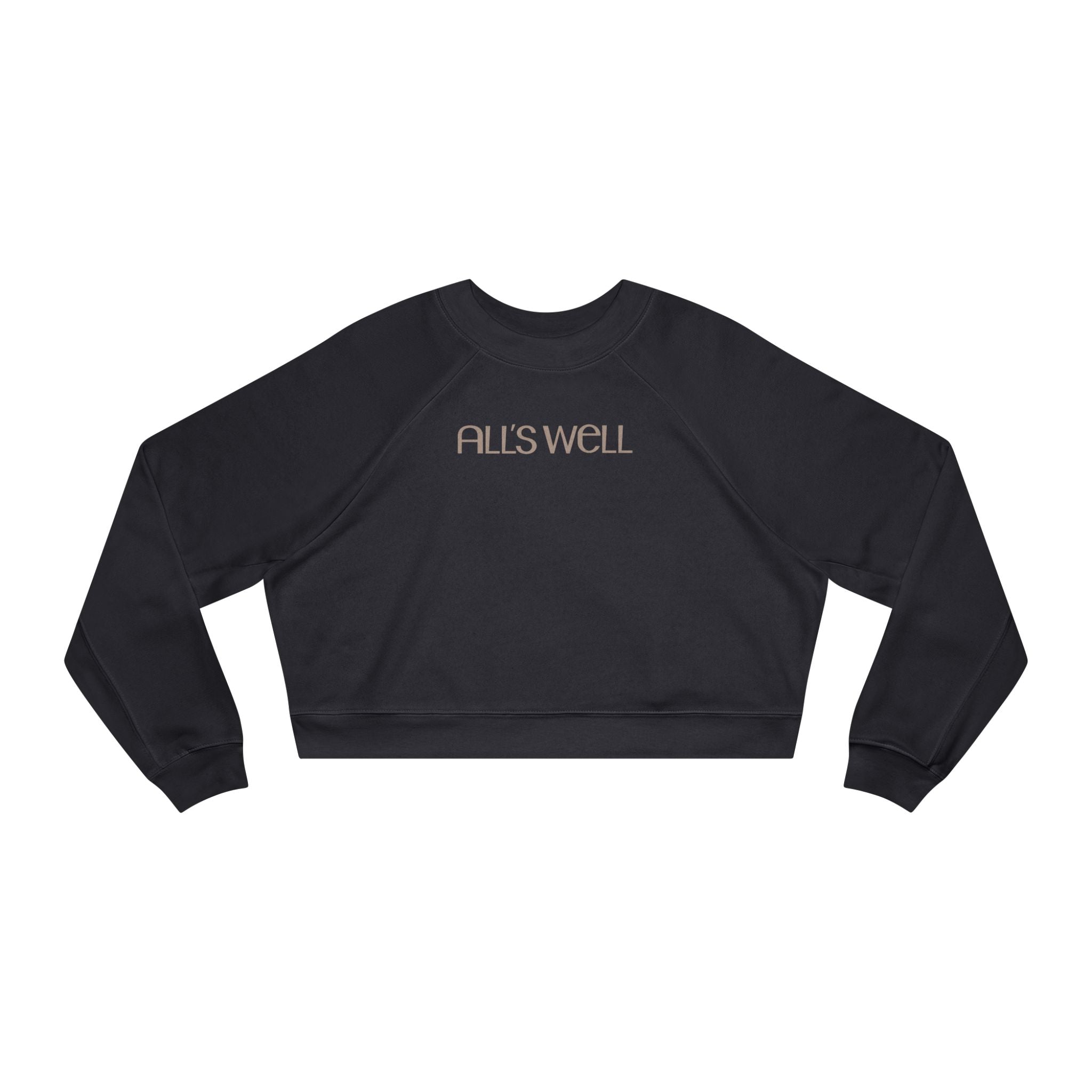 Standard- Cropped Women's Fleece Crewneck
