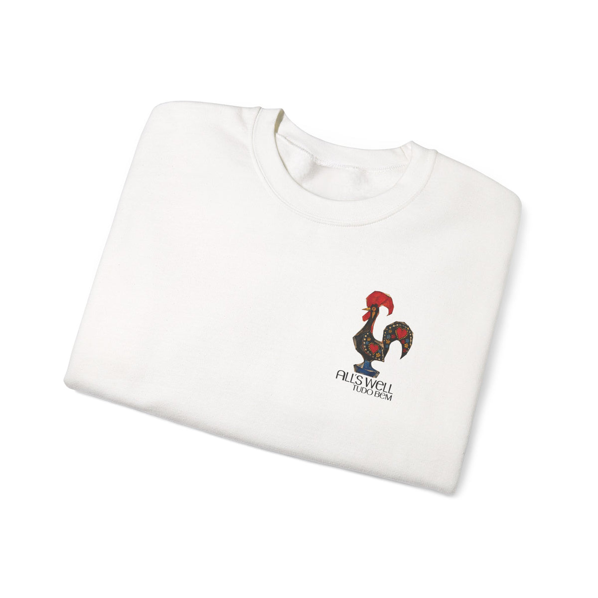 Tudo Bem - Gallo de Barcelos | Unisex Crewneck Sweatshirt