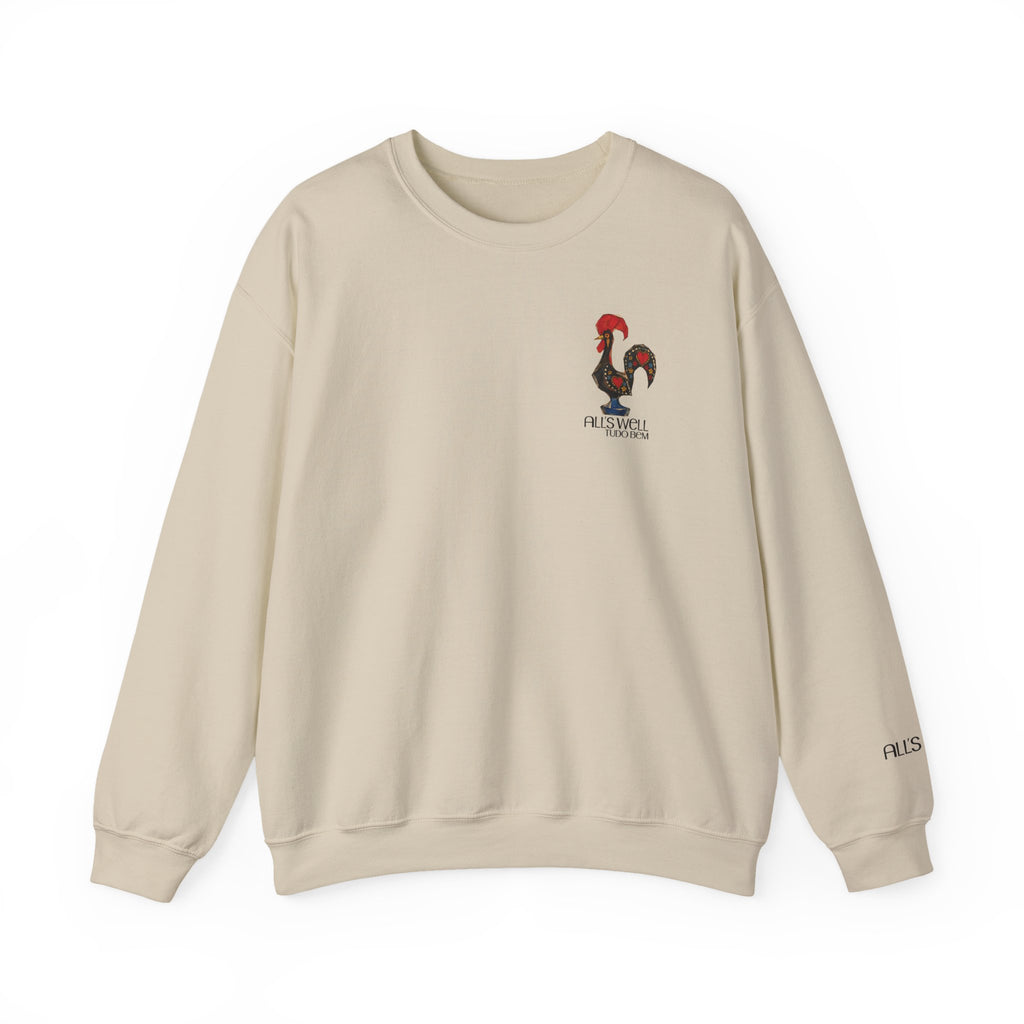 Tudo Bem - Gallo de Barcelos | Unisex Crewneck Sweatshirt