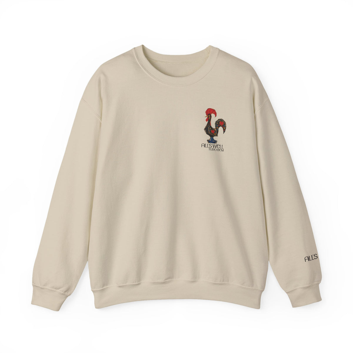 Tudo Bem - Gallo de Barcelos | Unisex Crewneck Sweatshirt