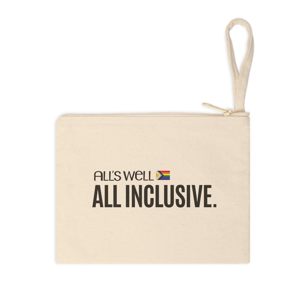 All Inclusive - Canvas Zipper Pouch