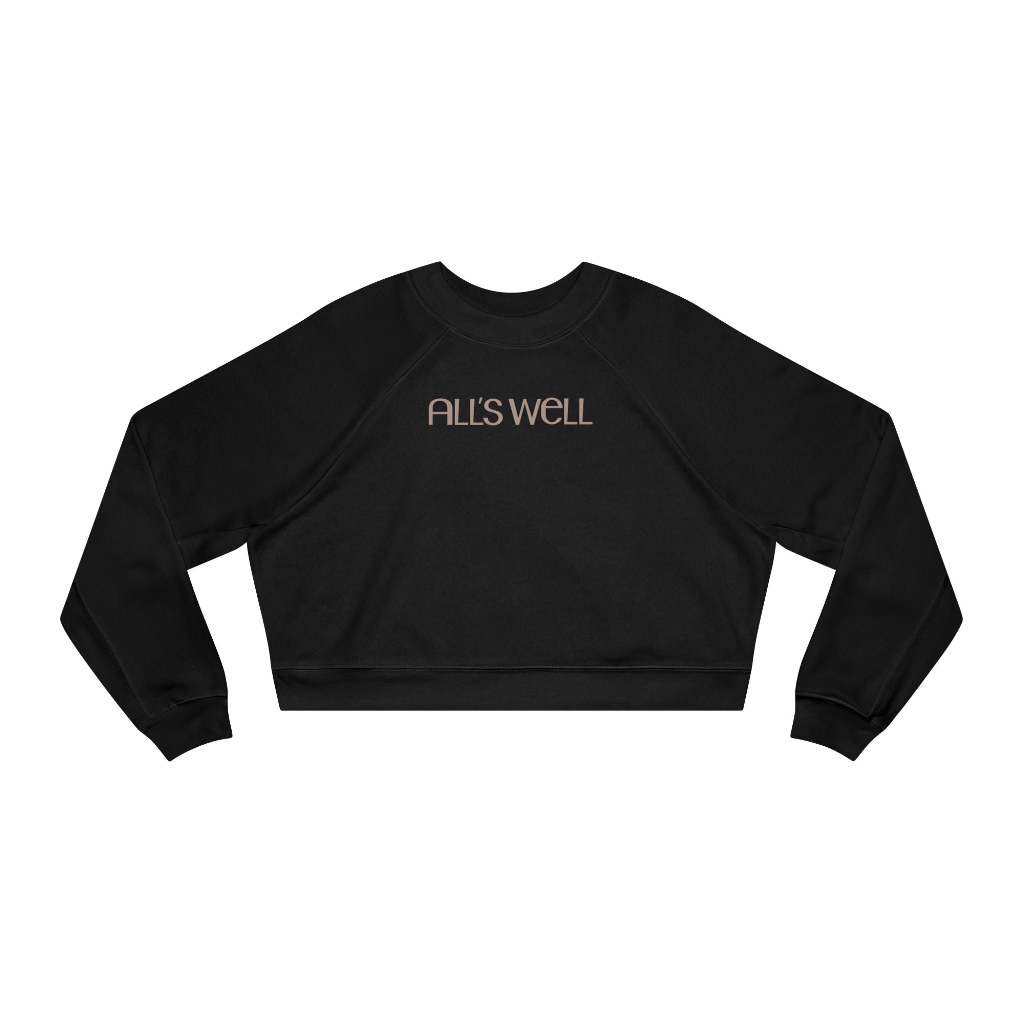 Standard- Cropped Women's Fleece Crewneck