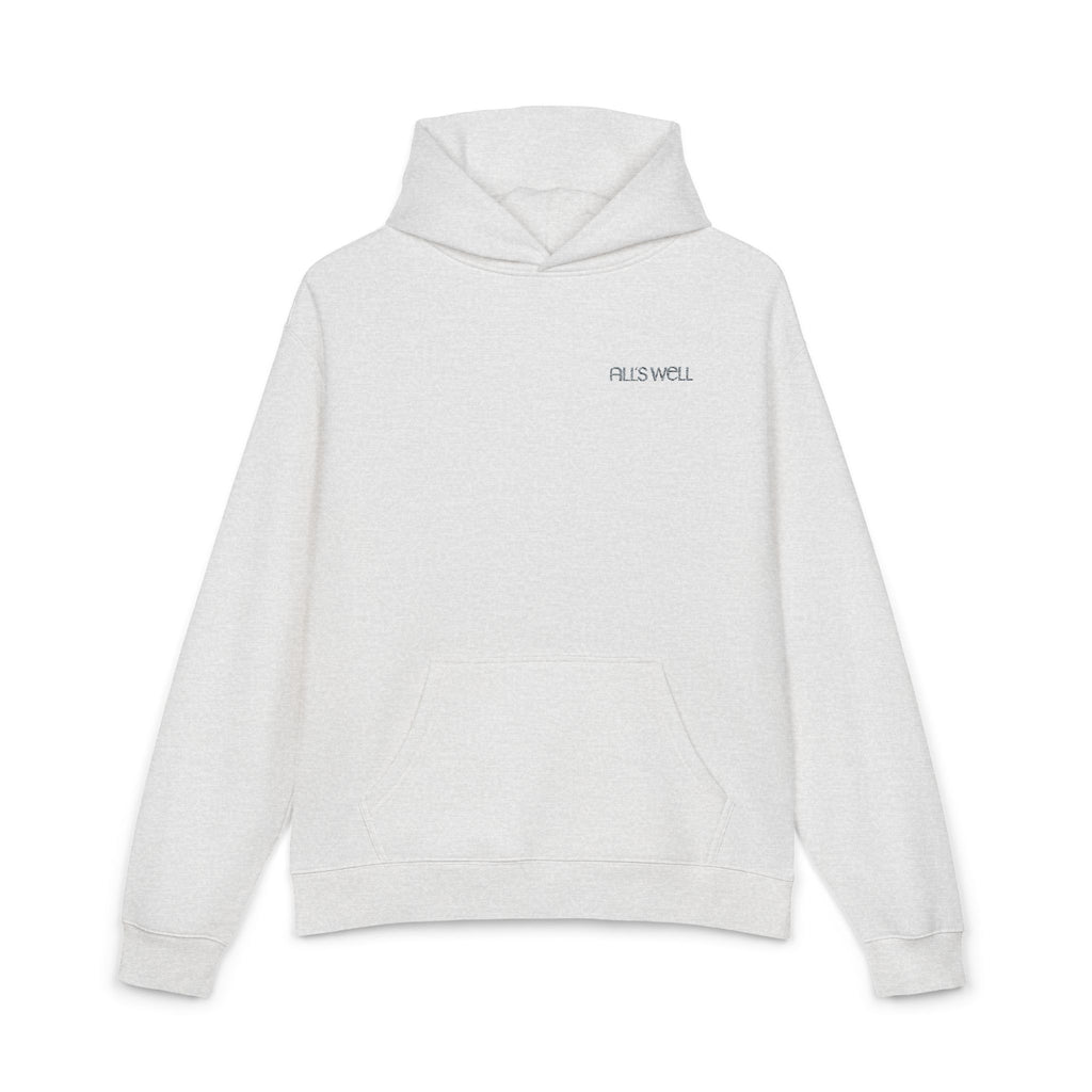 Super-Minimal Premium Relaxed Unisex Hoodie | Light Neutrals
