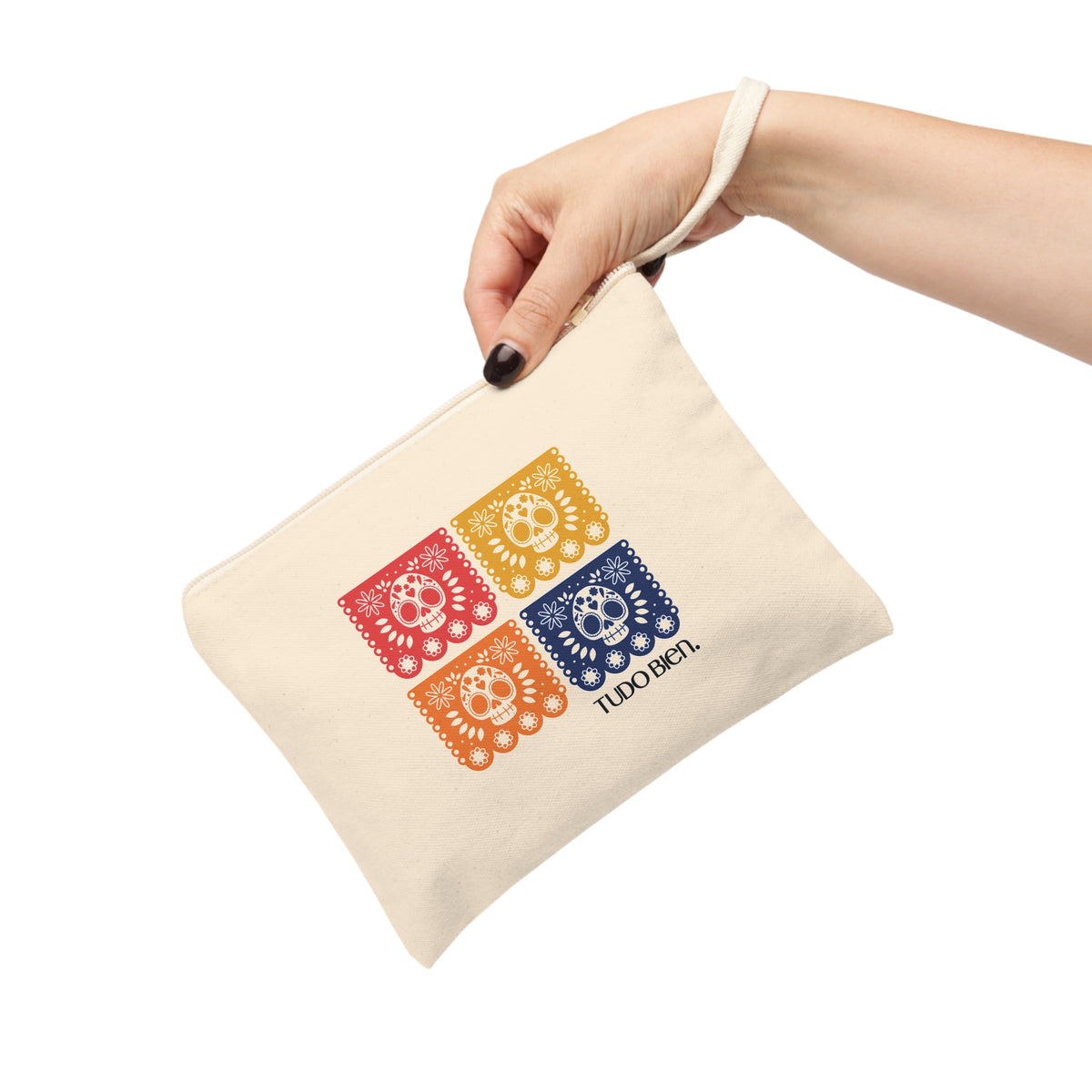 Todo Bien - Canvas Zipper Pouch