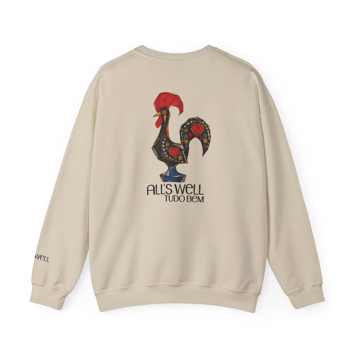Tudo Bem - Gallo de Barcelos | Unisex Crewneck Sweatshirt