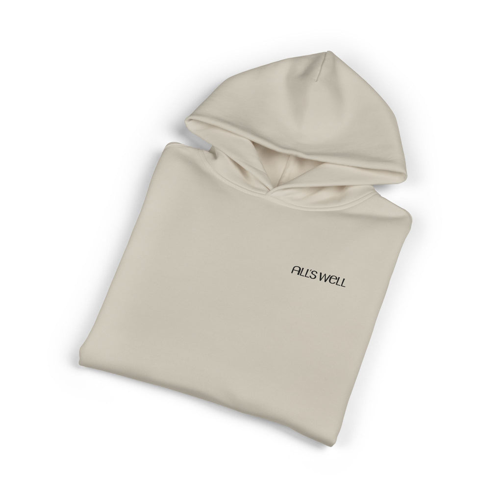 Super-Minimal Premium Relaxed Unisex Hoodie | Light Neutrals