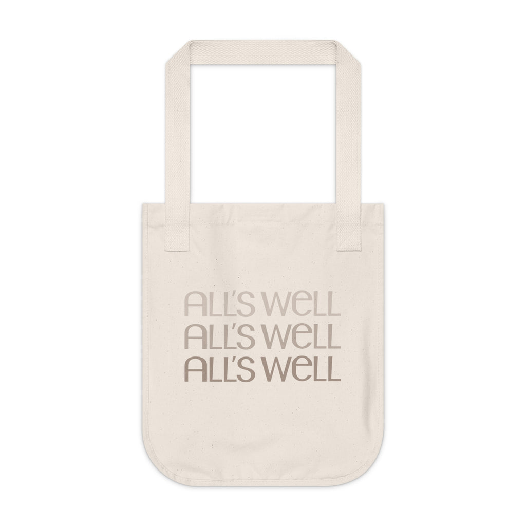 The Echo - Organic Canvas Tote Bag