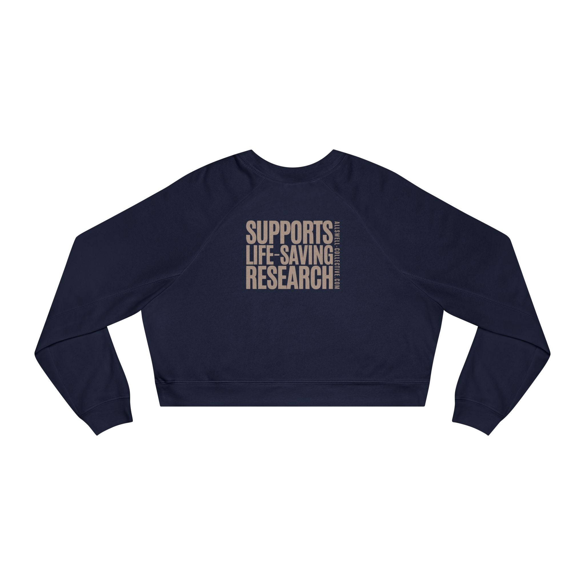 Standard- Cropped Women's Fleece Crewneck