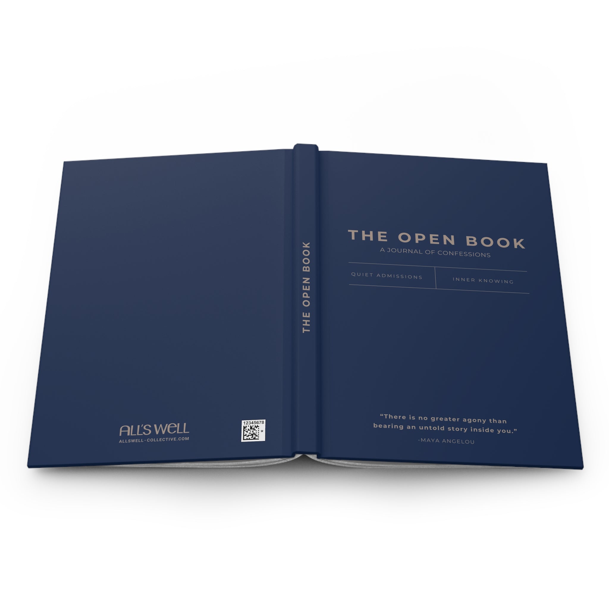 The Open Book - A Journal of Confessions | Hardcover