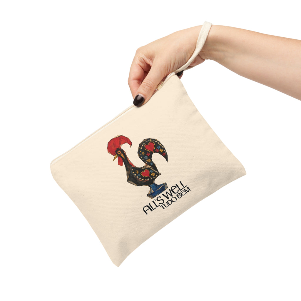 Tudo Bem - Galle de Barcelos - Canvas Zipper Pouch