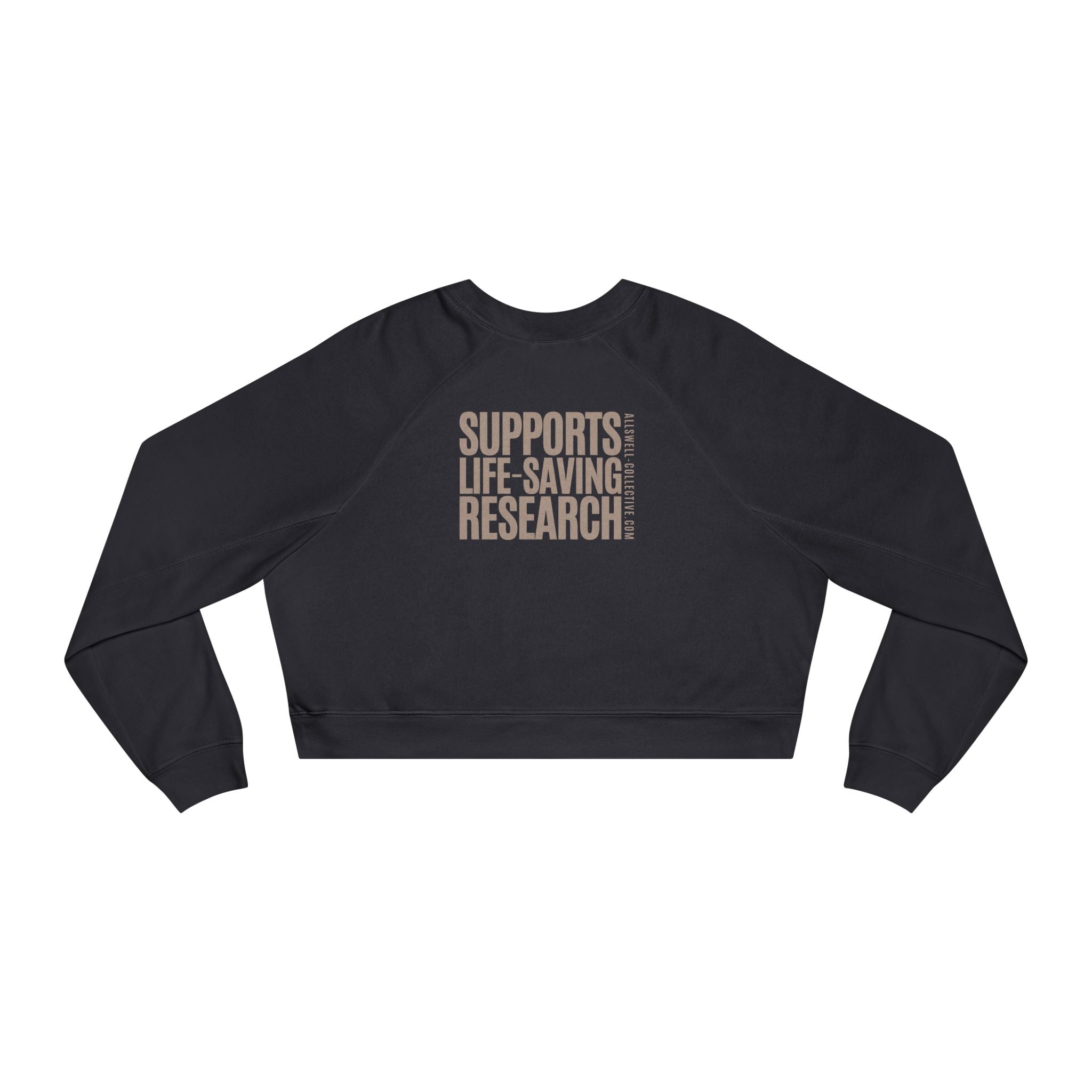 Standard- Cropped Women's Fleece Crewneck
