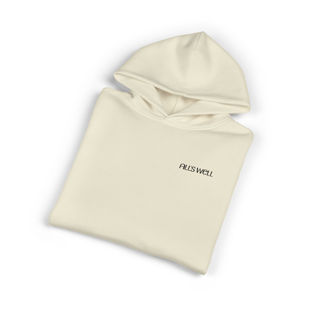 Super-Minimal Premium Relaxed Unisex Hoodie | Light Neutrals