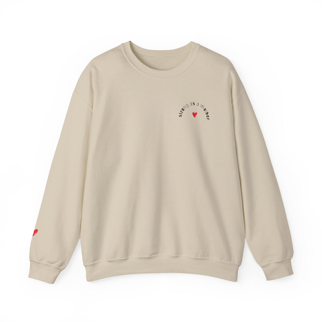 Strong as a Mother - Unisex Crewneck Sweatshirt