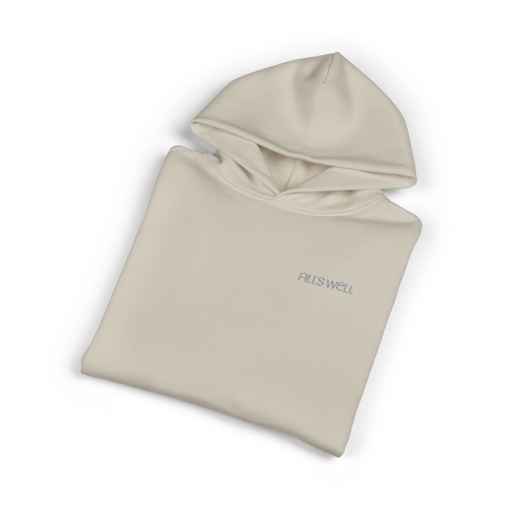 Super-Minimal Premium Relaxed Unisex Hoodie | Light Neutrals