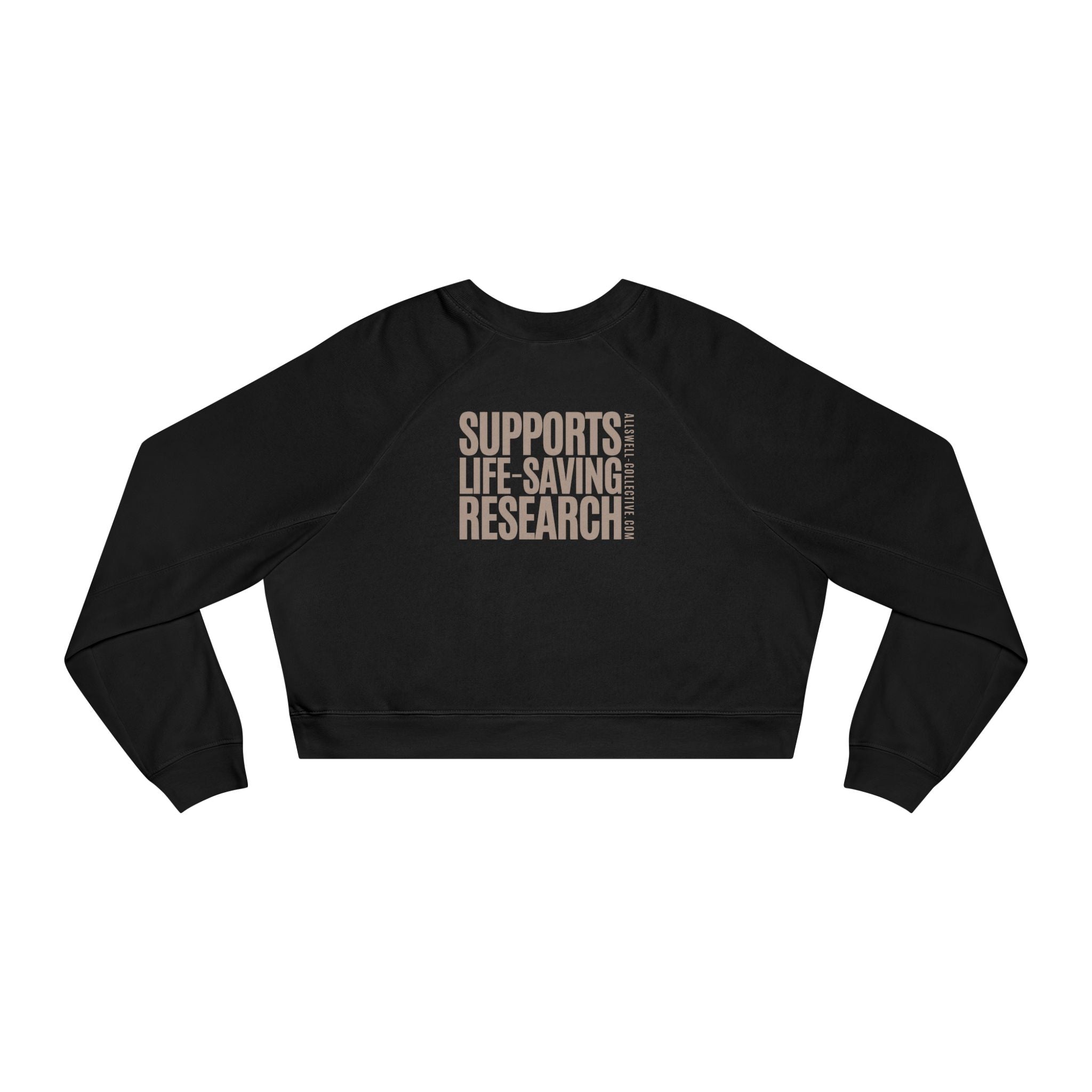Standard- Cropped Women's Fleece Crewneck