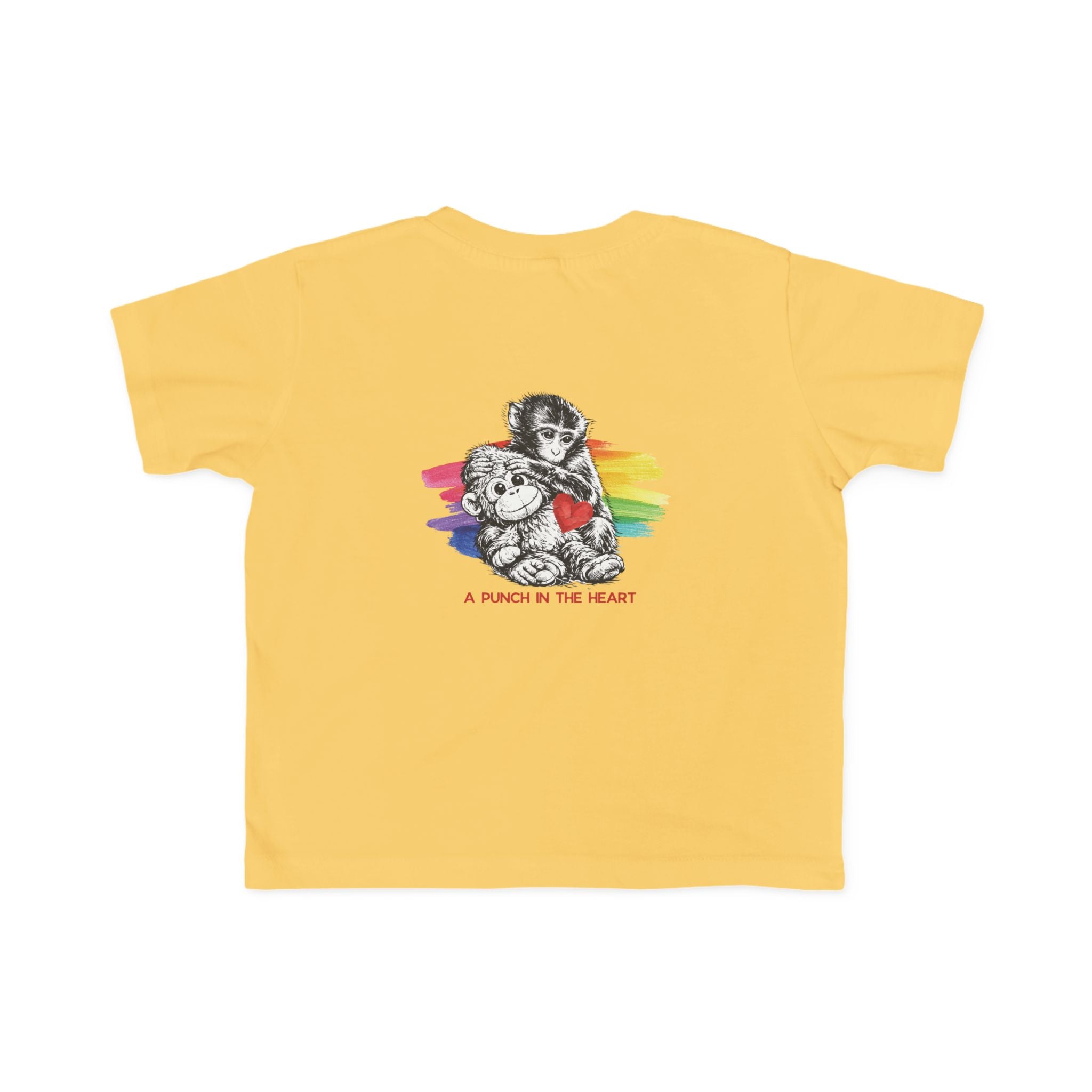 Rainbow Punch - Unisex Toddler Tee