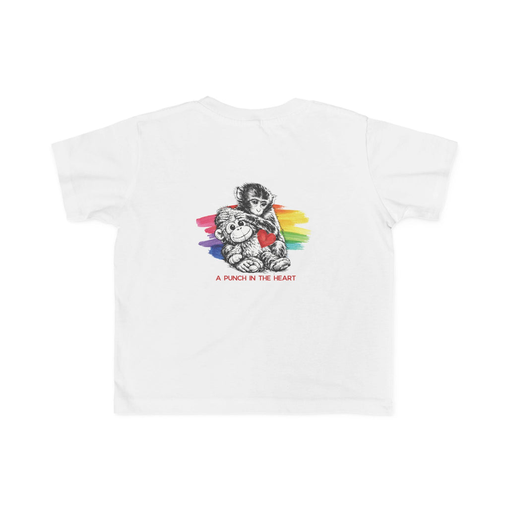 Rainbow Punch - Unisex Toddler Tee